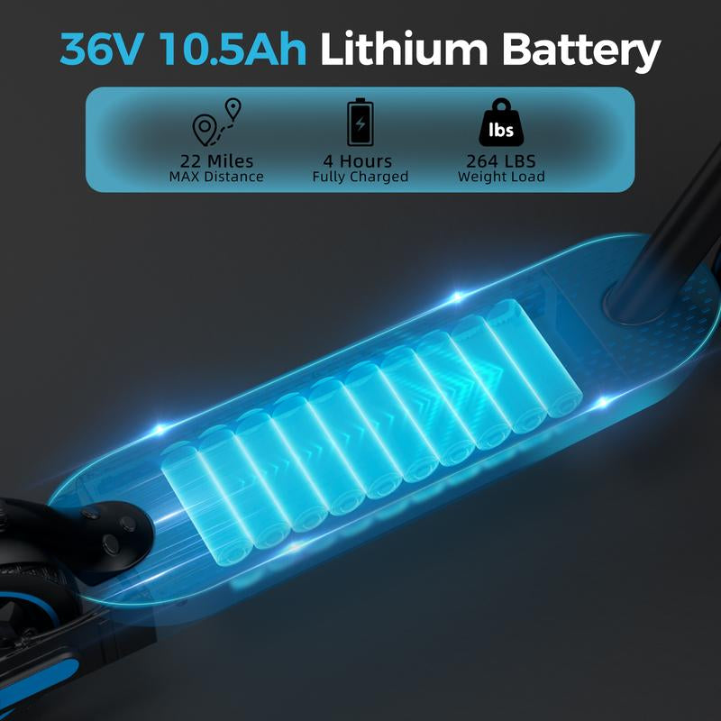 Electric Scooter V10 / 500W,Speed 18MPH, Long Range 45KM