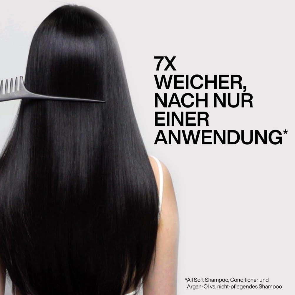 Redken | Spülung Für Trockenes Und Brüchiges Haar, Belebt Und Hydratisiert, Mit Fettsäuren, Antioxidantien Und Argan-Öl, All Soft Conditioner