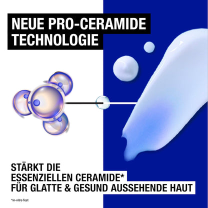 Neutrogena Deep Moisture Bodylotion Sensitive, Parfümfreie Körperlotion Für Empfindliche, Trockene Haut, Nicht Fettende Hautpflege Lotion Mit Glycerin & Pro-Ceramide Technologie (250 Ml)