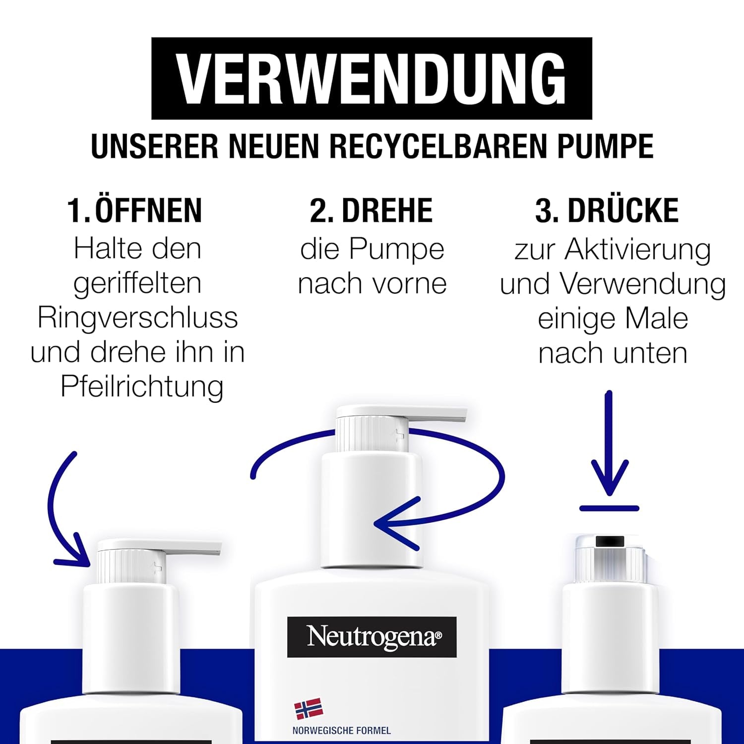 Neutrogena Deep Moisture Bodylotion Sensitive, Parfümfreie Körperlotion Für Empfindliche, Trockene Haut, Nicht Fettende Hautpflege Lotion Mit Glycerin & Pro-Ceramide Technologie (250 Ml)