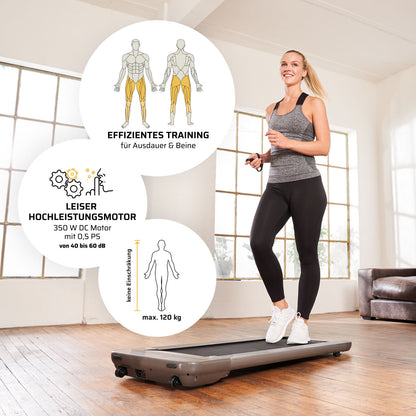 Sportplus Laufband Walkingpad Treadmill Heimtrainer Geh-/ Lauftraining 0,8-6Km/H